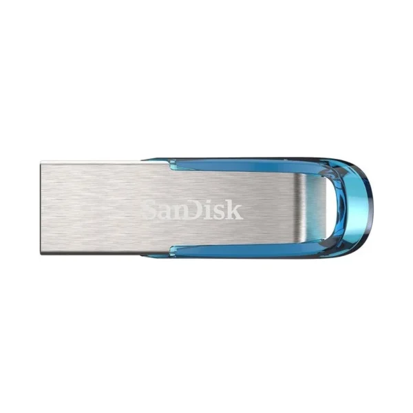 SanDisk Ultra Flair USB flash drive 64 GB USB Type-A 3.2 Gen 1 (3.1 Gen 1) Blue, Silver