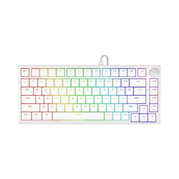 Savio ASTRAL WHITE JADE keyboard Gaming USB QWERTY US International