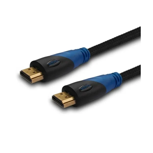 Savio CL-02 HDMI cable 1.5 m HDMI Type A (Standard) Black,Blue