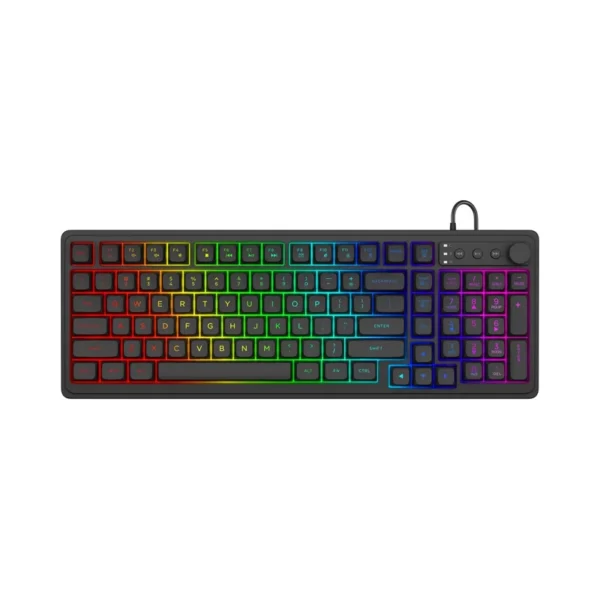 Savio Galaxis keyboard Gaming USB QWERTY US English Black