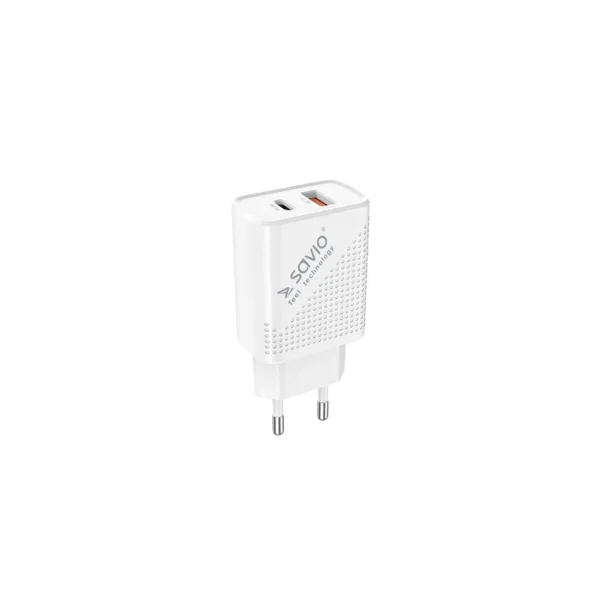 SAVIO LA-04 USB Type A & Type C Quick Charge Power Delivery 3.0 Indoor