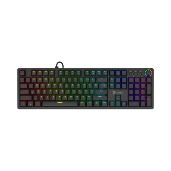 SAVIO STYX Mechanical Keyboard Outemu Red, Hot Swap, RGB