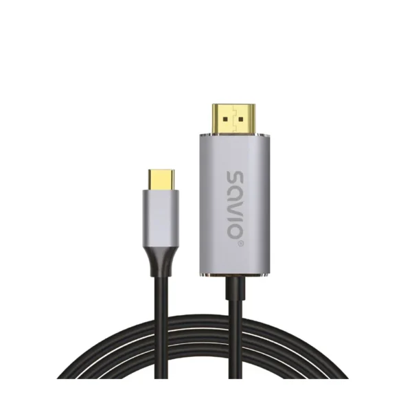 Savio USB cable USB 3.2 Gen 2 (3.1 Gen 2) 2 m USB C USB-C/HDMI