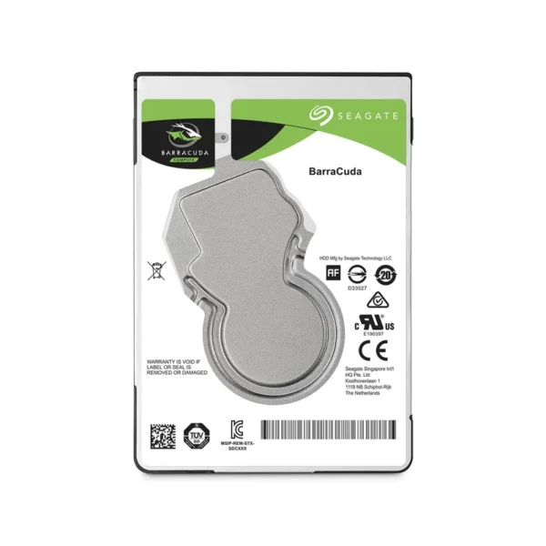 Seagate Barracuda 2.5" internal hard drive 500 GB 5400 RPM 128 MB 2.5" Serial ATA III