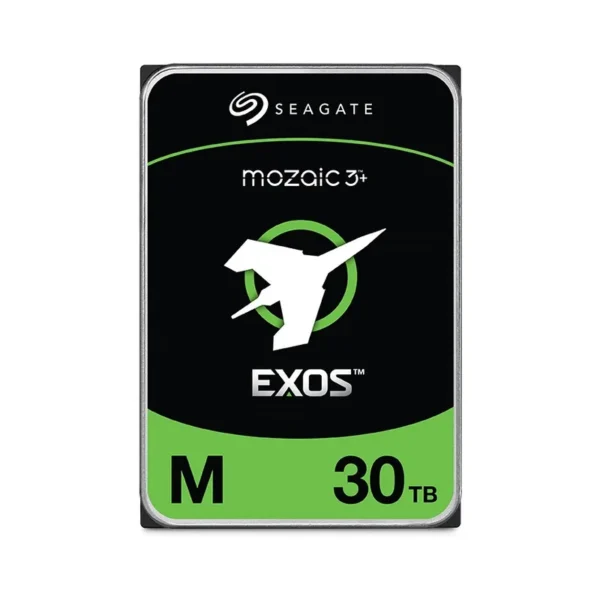 Seagate Exos M internal hard drive 30 TB 7200 RPM 512 MB 3.5" Serial ATA (ST30000NM004K)