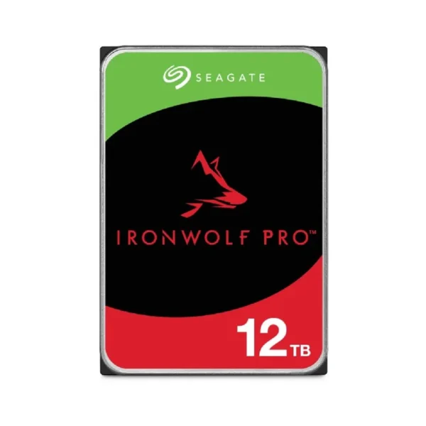 Seagate IronWolf Pro internal hard drive 12 TB 256 MB 3.5" Serial ATA III (ST12000NT001)