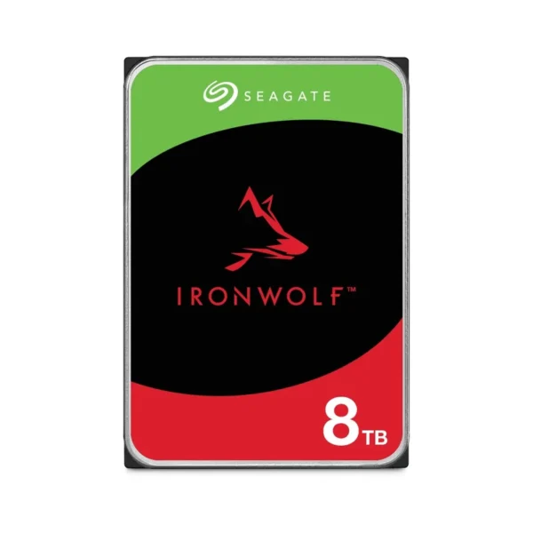 Seagate IronWolf ST8000VN002 internal hard drive 8 TB 5400 RPM 256 MB 3.5" Serial ATA III