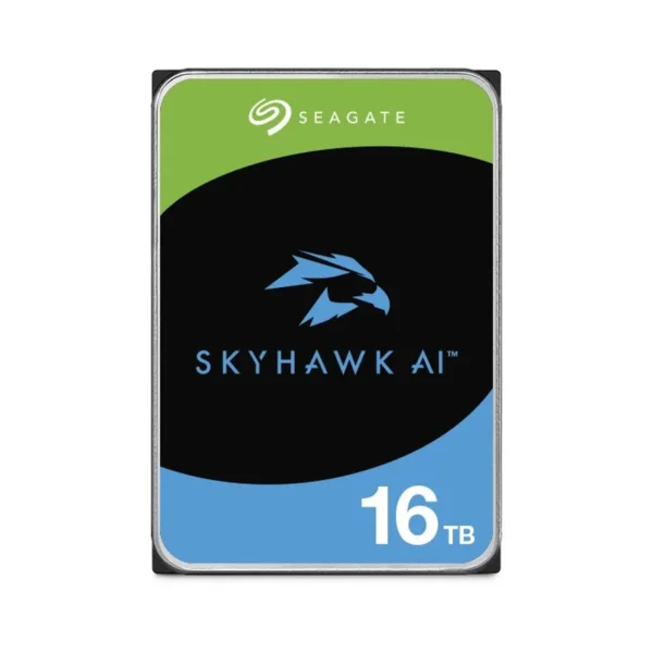 Seagate SkyHawk AI internal hard drive 16 TB 7200 RPM 512 MB 3.5" Serial ATA III (ST16000VE005)