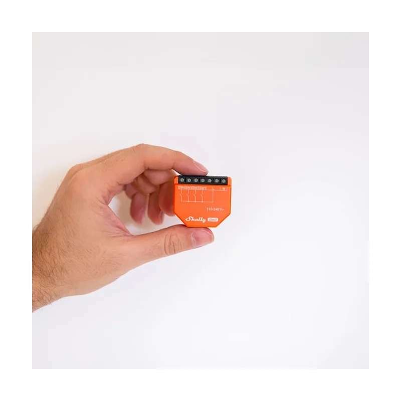 SHELLY i4 Gen3 electrical relay Orange