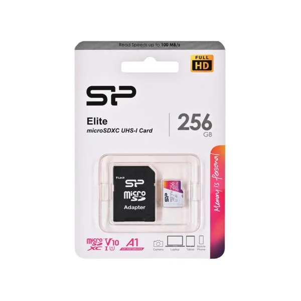 Silicon Power Elite 256 GB MicroSDXC UHS-I Class 10