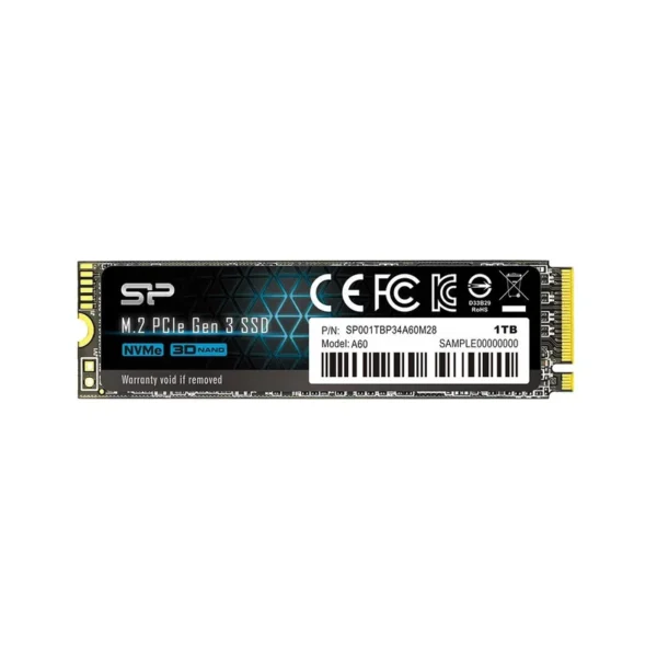 Silicon Power P34A60 M.2 1000 GB PCI Express SLC NVMe