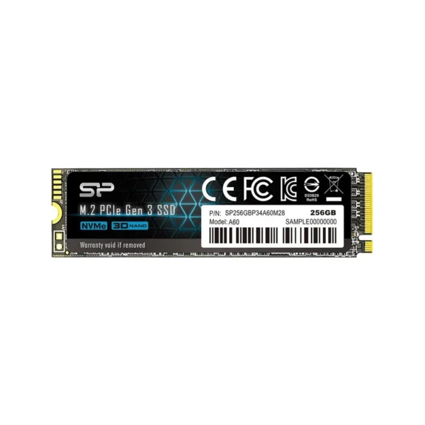 Silicon Power P34A60 M.2 256 GB PCI Express SLC NVMe