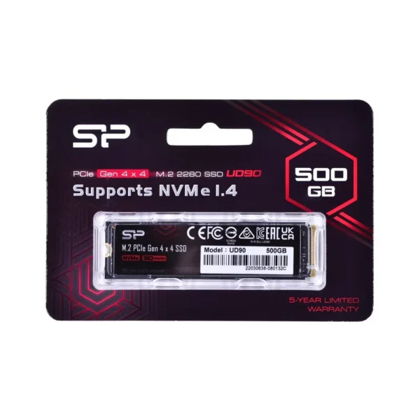 Silicon Power UD90 M.2 500 GB PCI Express 4.0 3D NAND NVMe