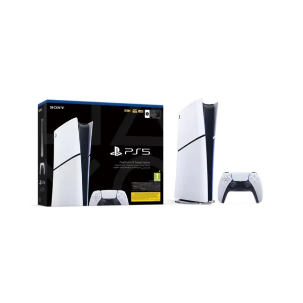 Sony PlayStation 5 Digital Slim e-chassis 825 GB Black White