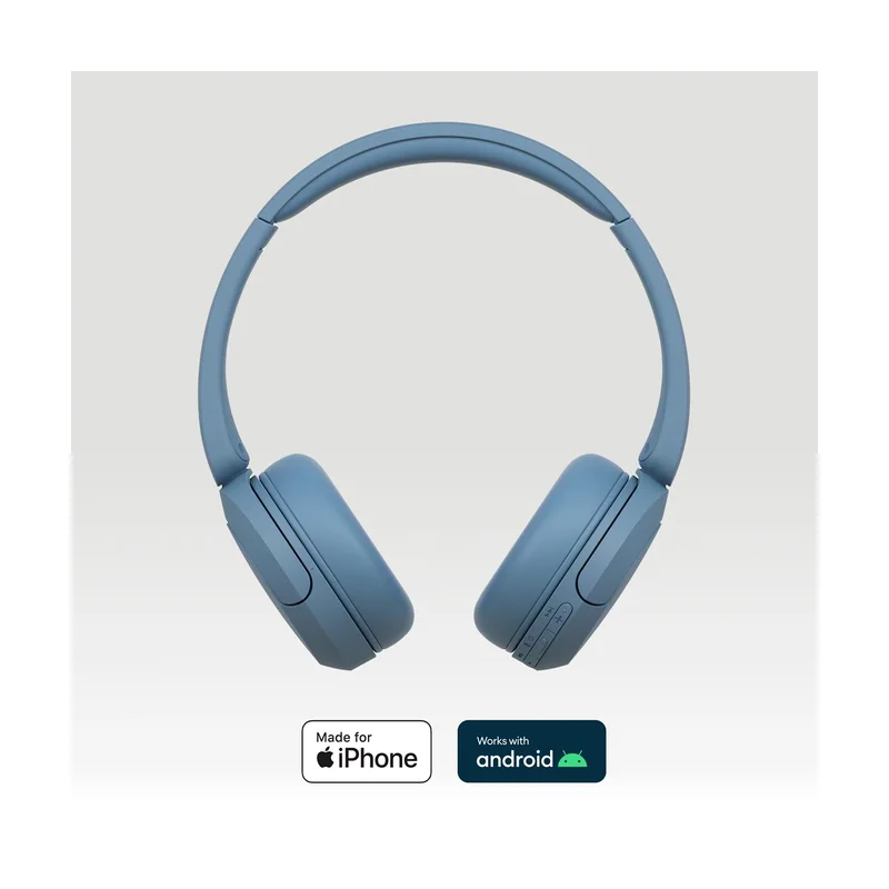 Sony WH-CH520 Headset Wireless Head-band Calls/Music USB Type-C Bluetooth Blue
