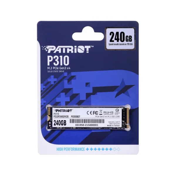 SSD Patriot P310 240GB M.2 2280