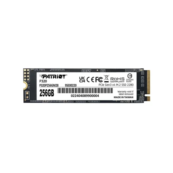 SSD PATRIOT VIPER P320 M.2 PCI-Ex4 NVMe 256GB 2.2GB/S (P320P256GM28)