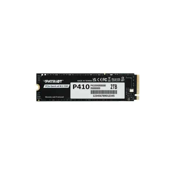 SSD Patriot Viper P410 M.2 PCI-Ex4 NVMe 1.4 2TB 5GB/s (P410P2TBM28H)