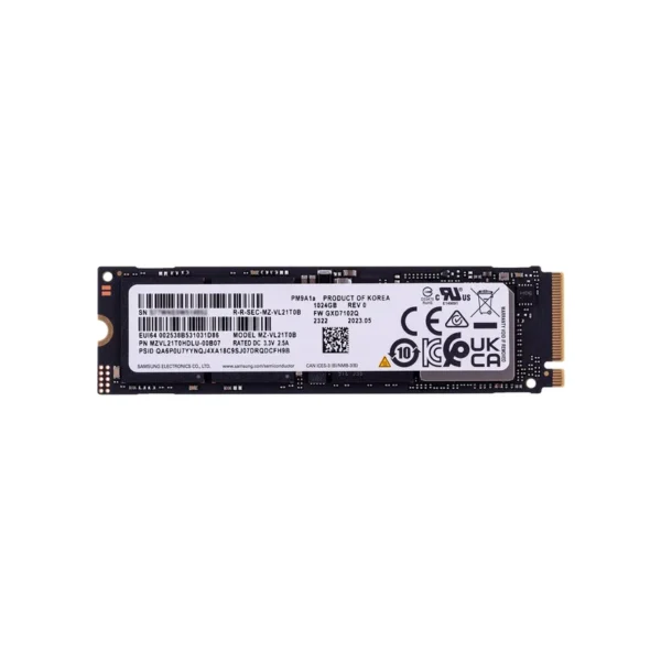 SSD Samsung PM9A1a 1TB Nvme PCIe 4.0 M.2 (22x80) MZVL21T0HDLU-00B07