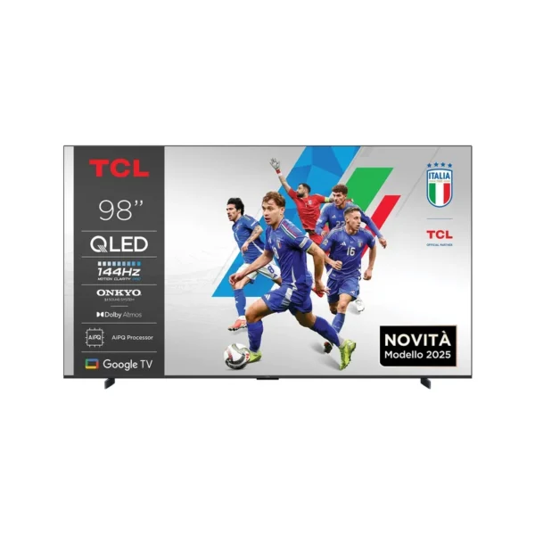 TCL P89K 98P89K TV 2.49 m (98") 4K Ultra HD Smart TV Wi-Fi Metallic 450 cd/m²