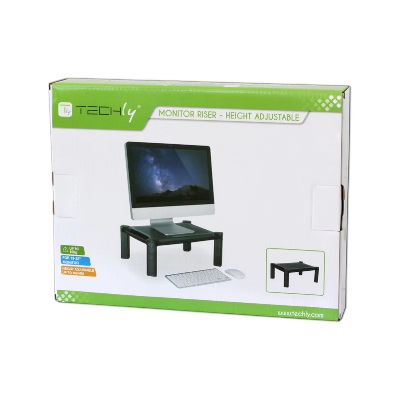 Techly Height-Adjustable Smart Stand ICA-MS 401