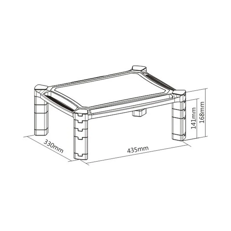 Techly Height-Adjustable Smart Stand ICA-MS 401