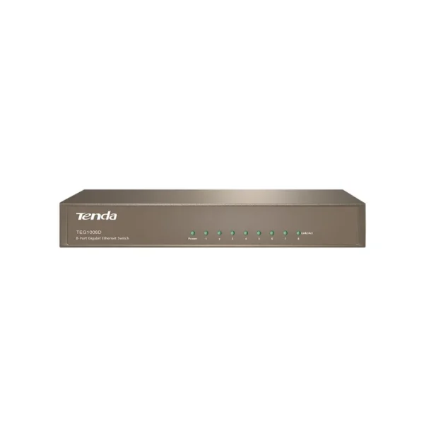 Tenda TEG1008D wired router Grey