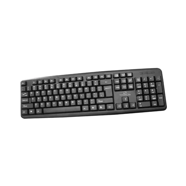 Titanum TK101 keyboard USB Black