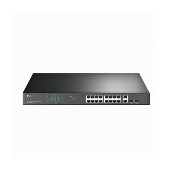 TP-Link 18-Port Gigabit Rackmount Switch with 16 PoE+