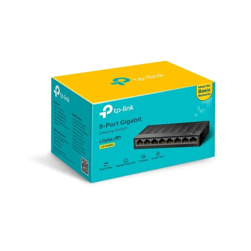 TP-Link 8-Port 10/100/1000Mbps Desktop Network Switch