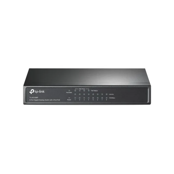 TP-Link 8-Port Gigabit Desktop PoE Switch with 4-Port