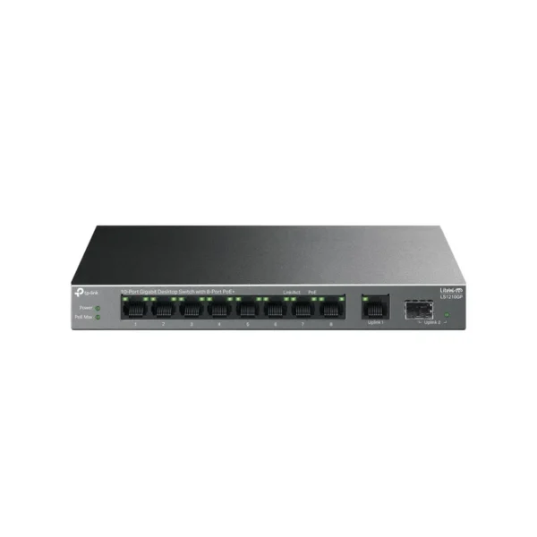 TP-Link LiteWave 10-Port Gigabit Desktop Switch with 8-Port PoE+
