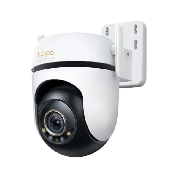TP-Link Outdoor Pan/Tilt Security Wi-Fi Camera SPEC: 3K 5MP (2880x1620), 2.4 GHz, 2 × External Antennas, 1 × Ethernet Port, Horizontal 360º