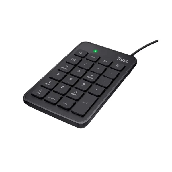 Trust 22221 numeric keypad Laptop/PC USB Black