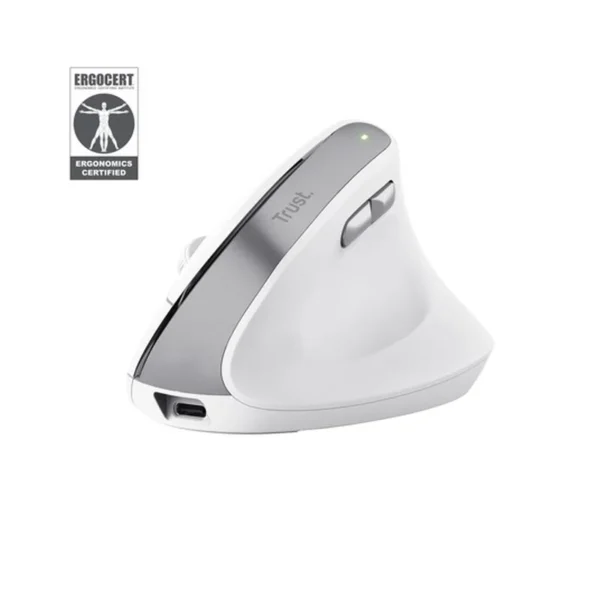 Trust Bayo II - Ergonomic Wireless Mouse (white)