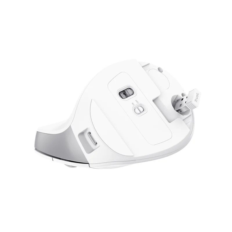 Trust Bayo II - Ergonomic Wireless Mouse (white)