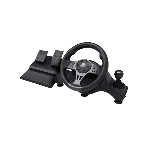 Trust GXT 289 Movi Black USB Steering wheel + Pedals Nintendo Switch, PlayStation 4, Xbox One S, Xbox One X, Xbox Series S, Xbox Series X