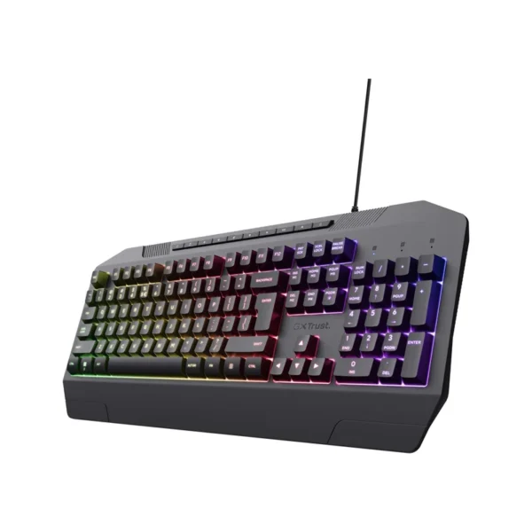 Trust GXT 836 Evocx keyboard Gaming USB QWERTY US English Black