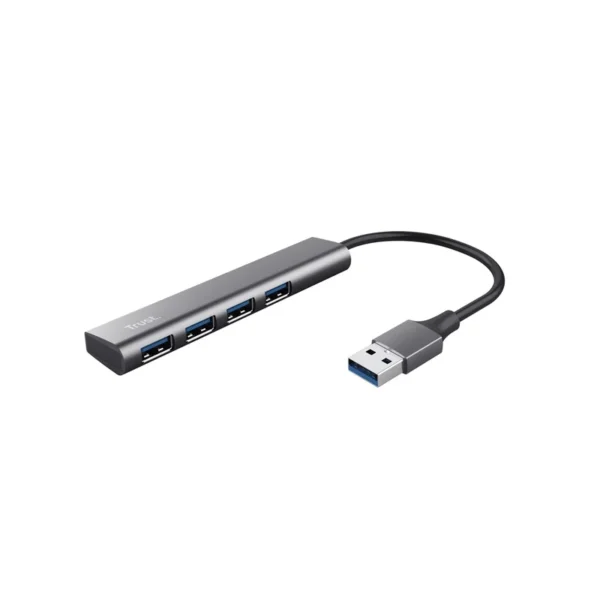 Trust Halyx USB 3.2 Gen 1 (3.1 Gen 1) Type-A 5 Mbit/s Black, Grey