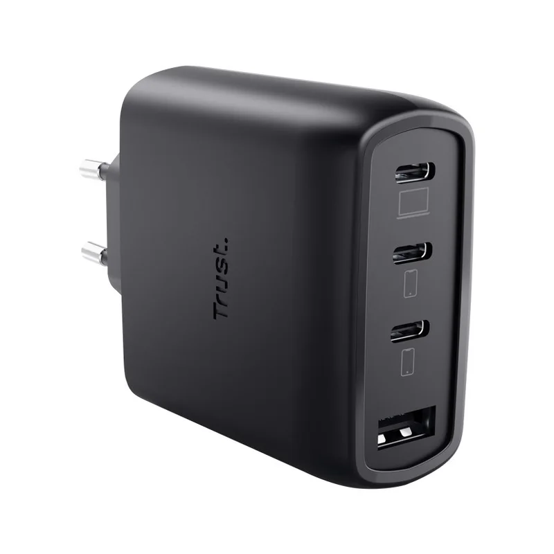 Trust Maxo 65W Universal Black AC Fast charging Indoor