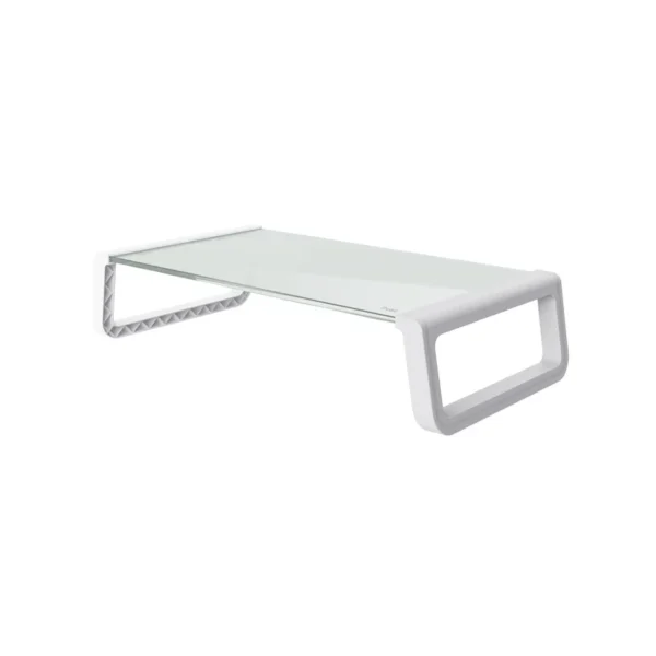 Trust Monta - Tempered glass monitor stand (white)