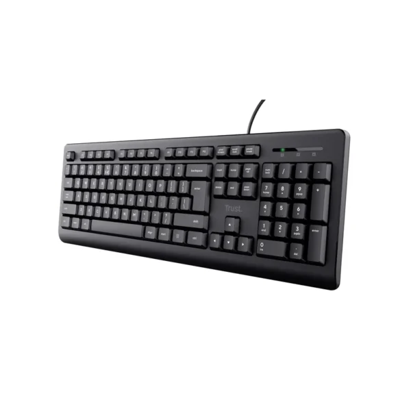 Trust TK-150 keyboard Universal USB QWERTY Black