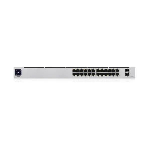 Ubiquiti UniFi 24-Port PoE Managed L2/L3 Gigabit Ethernet (10/100/1000) Power over Ethernet (PoE) 1U Silver