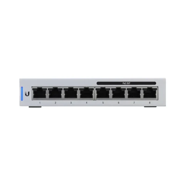 Ubiquiti UniFi Switch 8 Managed Gigabit Ethernet (10/100/1000) Power over Ethernet (PoE) Grey