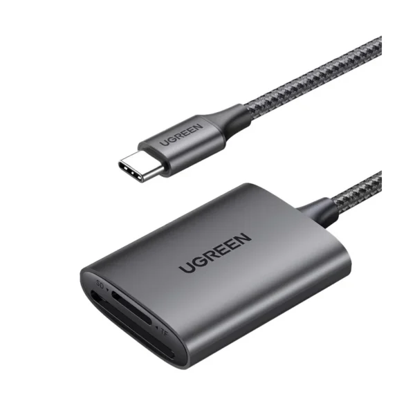 Ugreen SD/TF Card Reader Ugreen CM401 USB C 5Gb/s - Grey