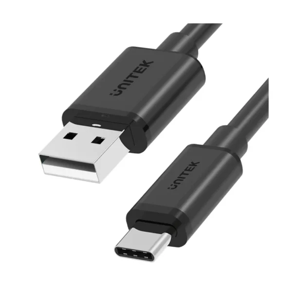 UNITEK USB CABLE USB-A — USB-C 25CM, Y-C480BK