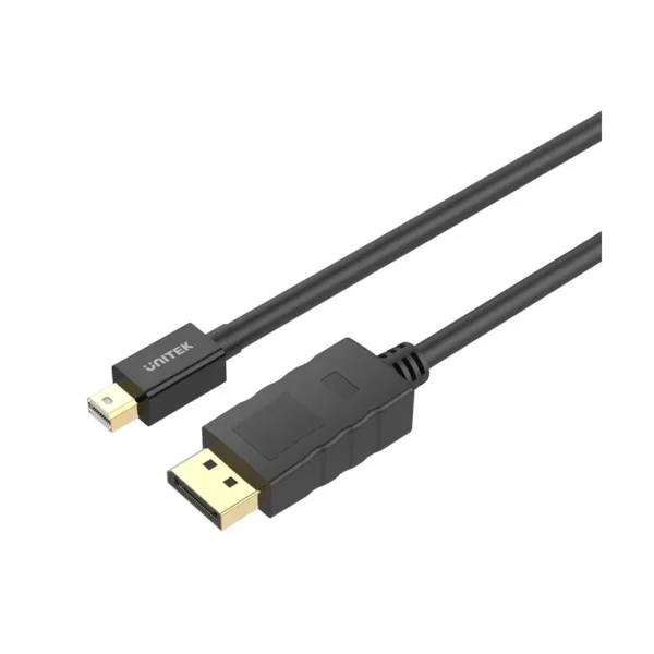 UNITEK Y-C611BK DisplayPort cable 2 m Mini DisplayPort Black