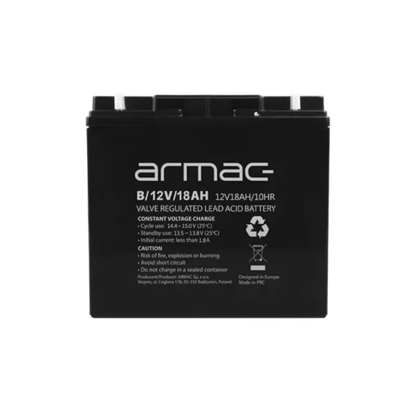 Universal gel battery for Ups Armac B/12V/18Ah