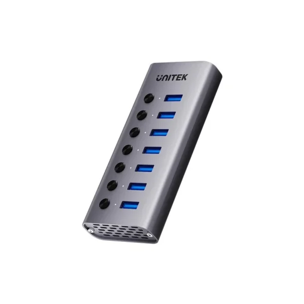 USB-A 3.0 5 Gbps hub with 7-in-1 switch Unitek H1314A01-EU