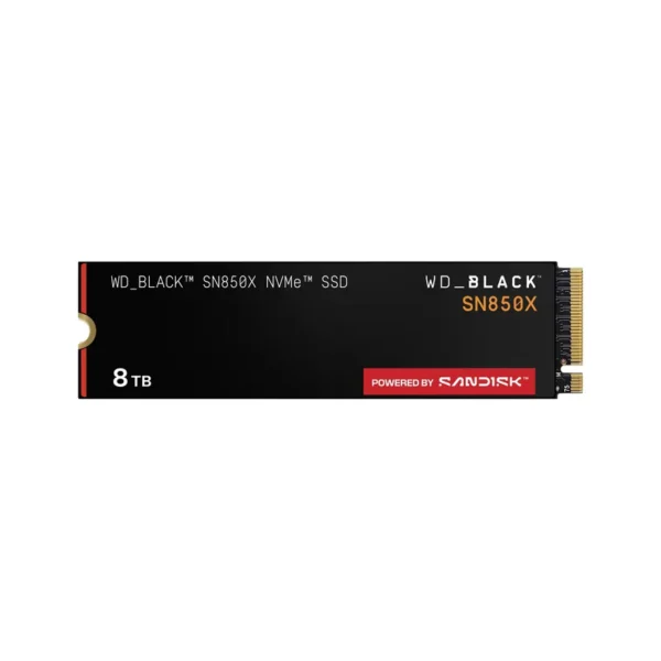 Western Digital Black WD_BLACK™ SN850X NVMe™ SSD POWERED BY SANDISK 8 TB